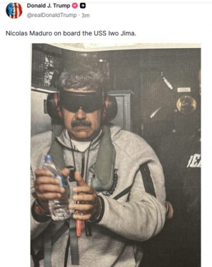 Preşedintele Venezuelei Nicolas Maduro, &icirc;ntr-un centru de detenție cu Puff Diddy