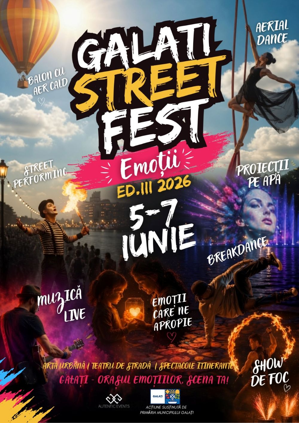 Galați Street Fest 2026: Galațiul devine scena artei urbane