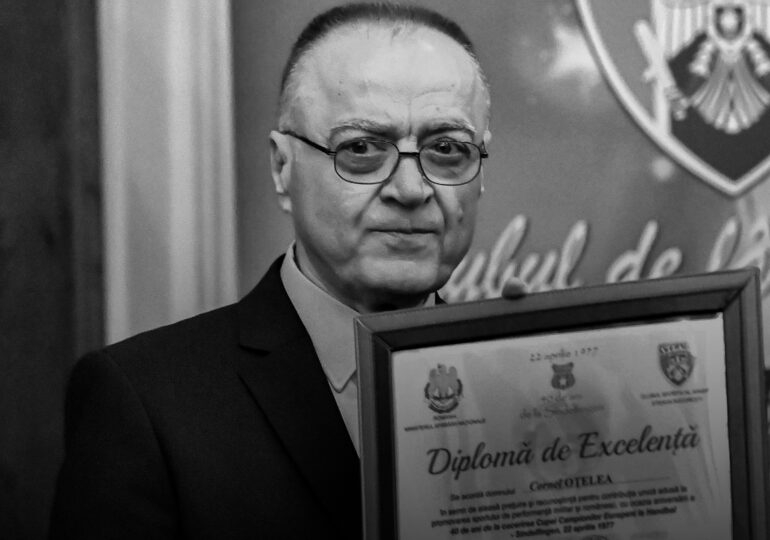 A murit Cornel Oțelea, unul dintre cei mai mari handbaliști români