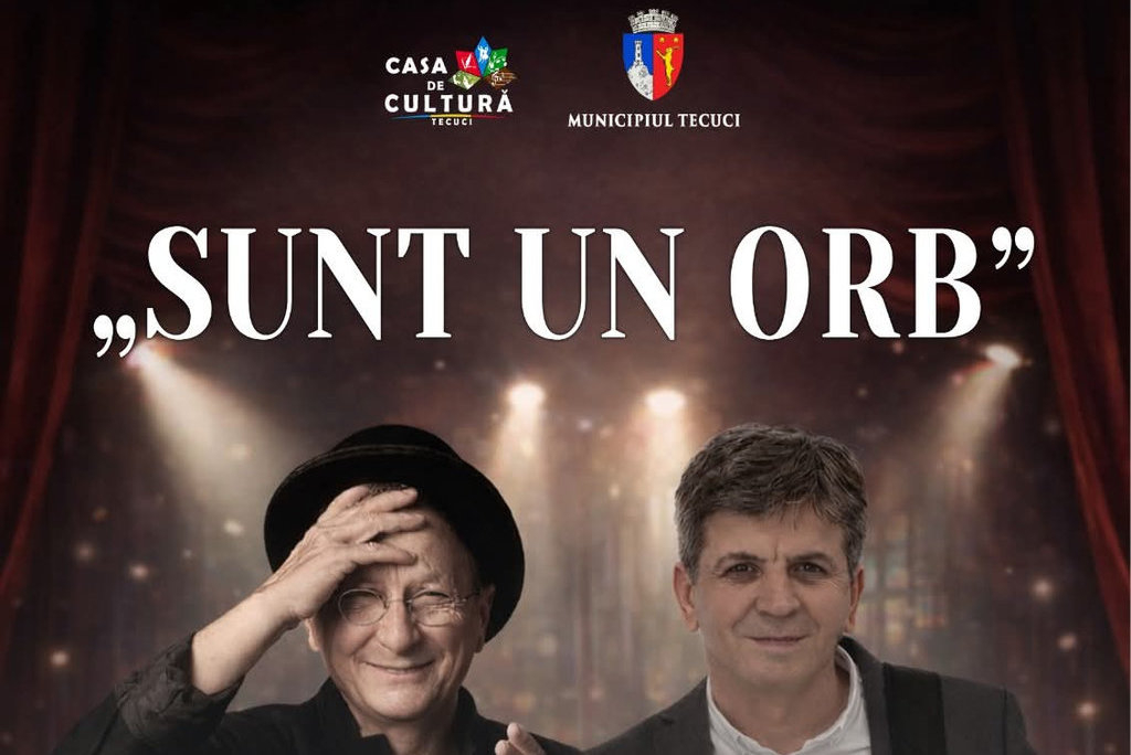 Horațiu Mălăele și Costel Pătrășcan, la Tecuci