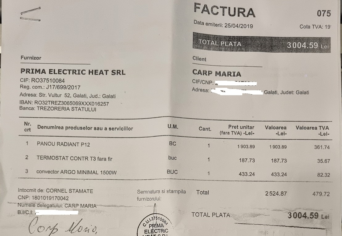 Firmă dispărută după ce a luat vouchere de 3.000 de lei de la Primăria Galaţi