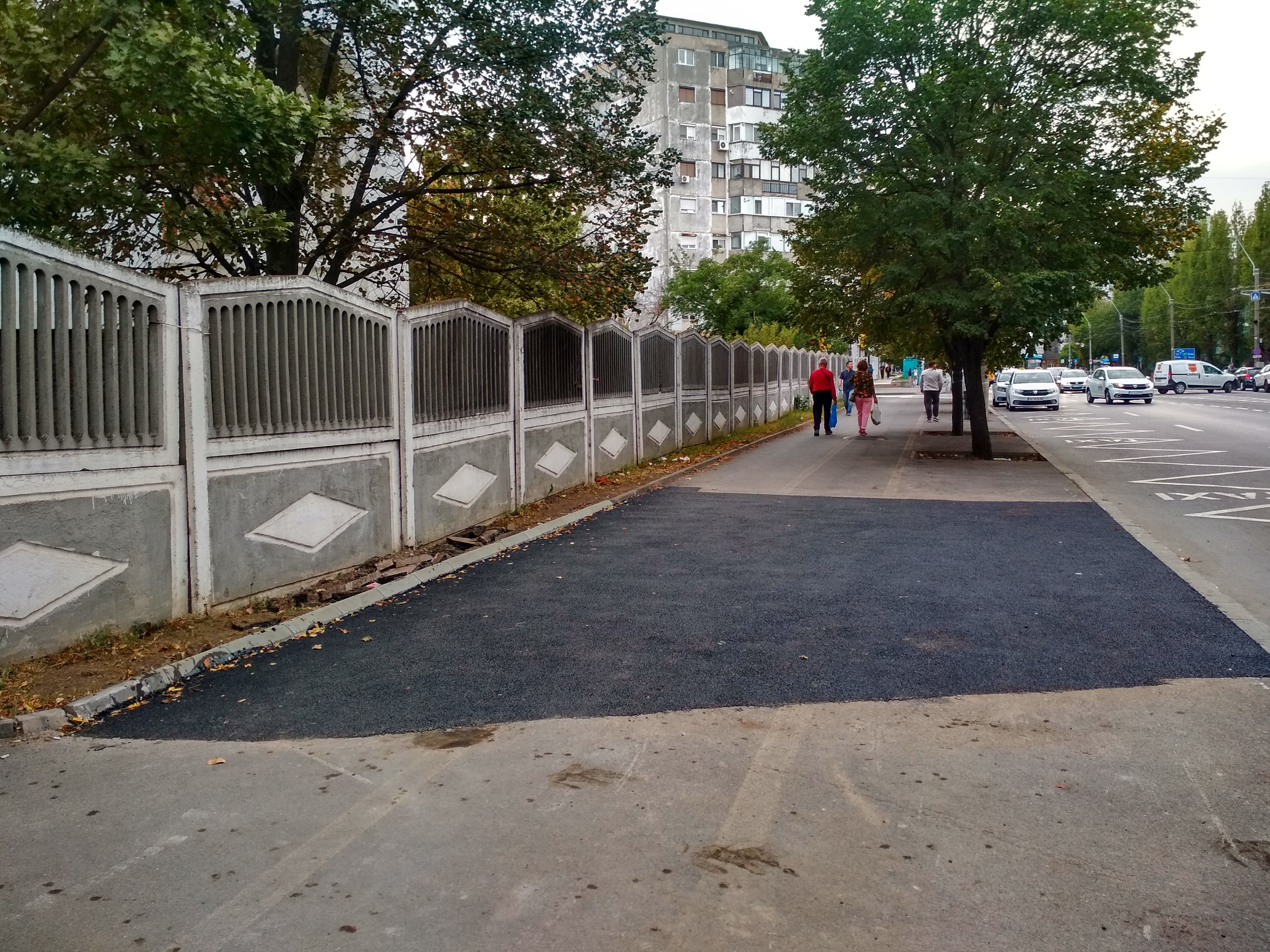 Accident de teren remediat pe strada Oțelarilor