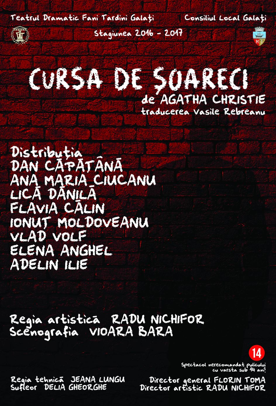 "Cursa de şoareci", o capodoperă a genului poliţist