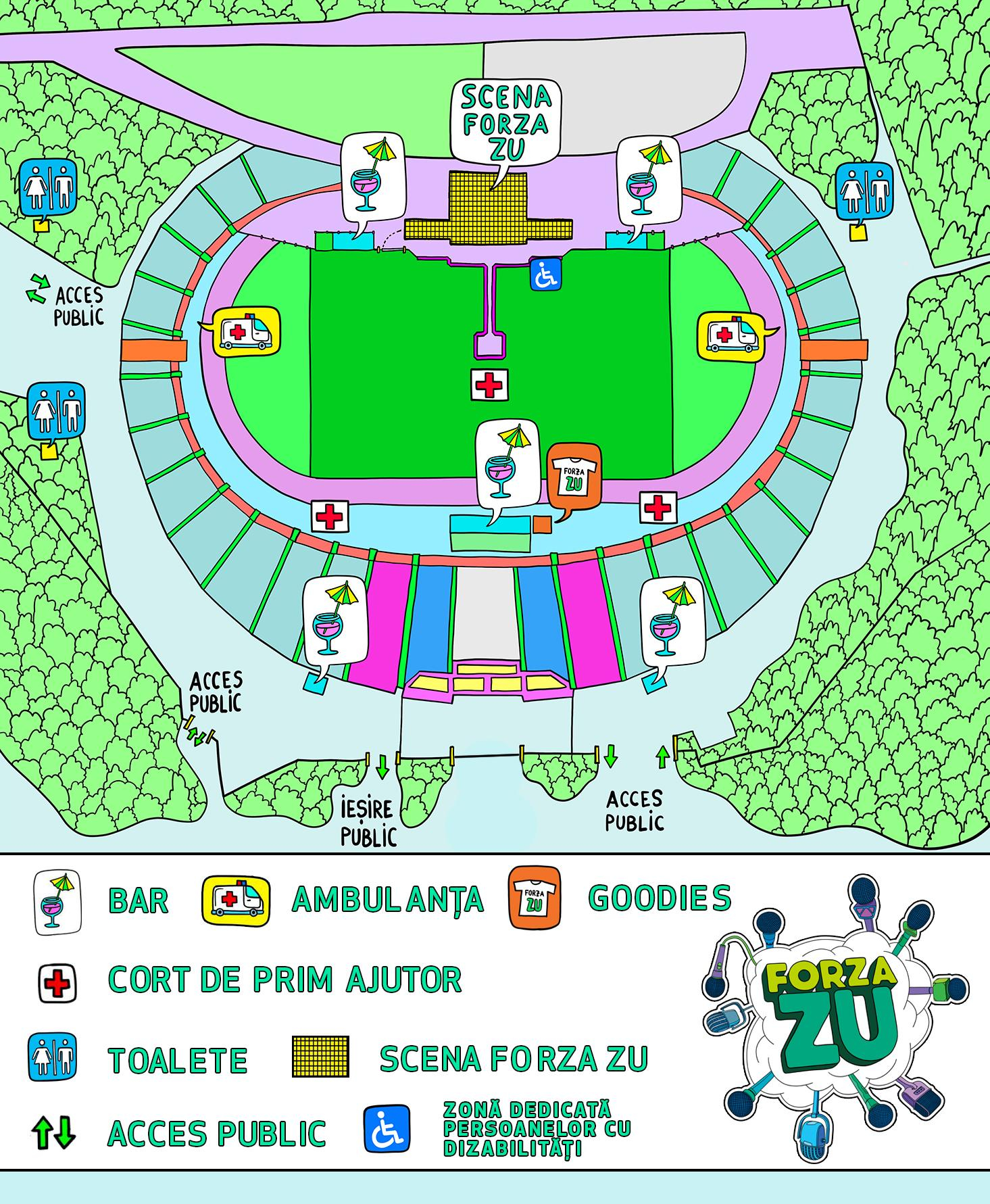 Ce vedete urcă pe scena Forza ZU