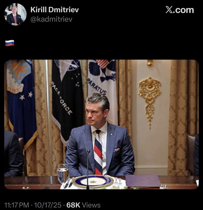 Șeful Pentagonului, cravată în culorile Rusiei