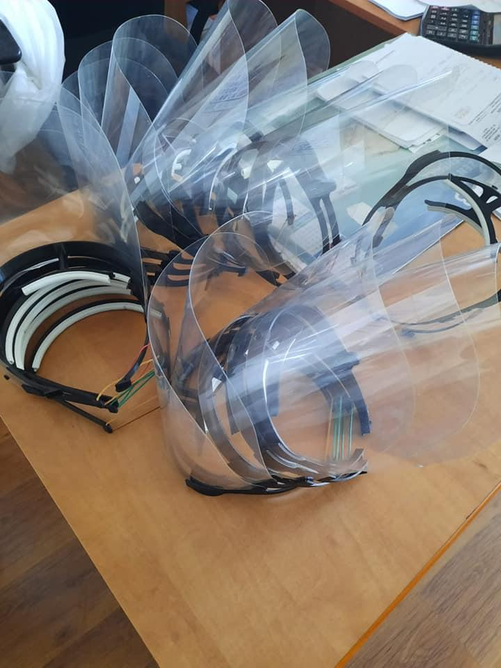 Viziere pentru spitalele gălățene