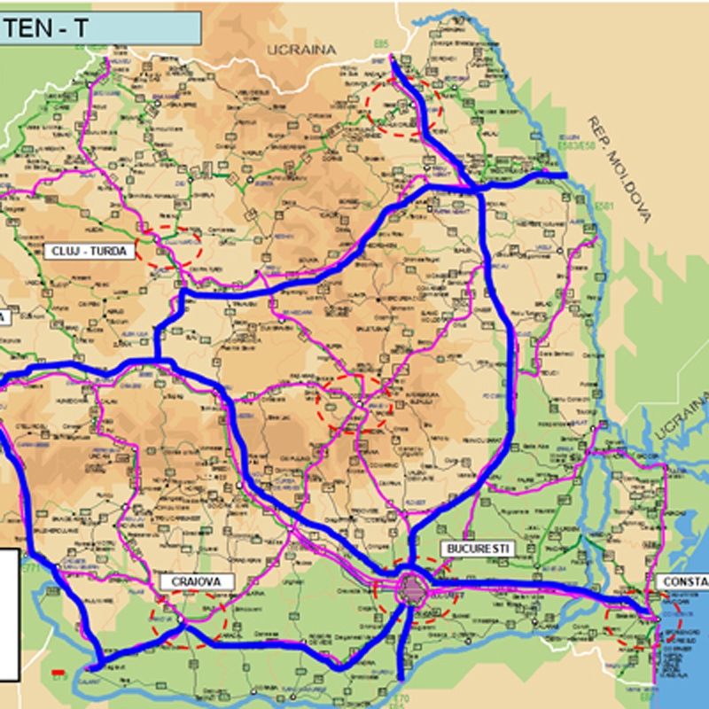 Galaţiul, inclus în reţeaua rutieră Trans-Europeană!