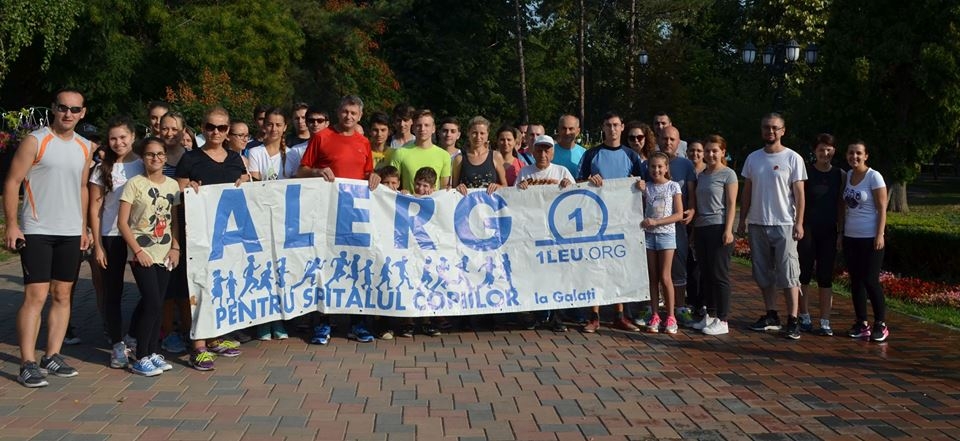 Evenimente caritabile, la Galaţi/ Gălăţenii au alergat pentru Spitalul Copiilor