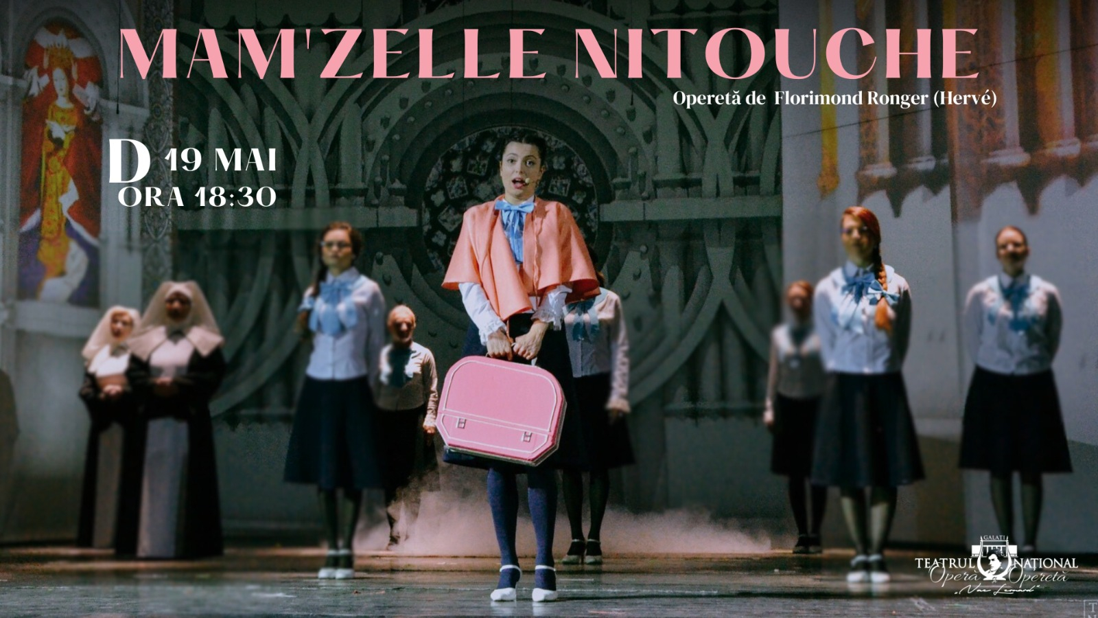 ”Mam'zelle Nitouche” revine pe scenă