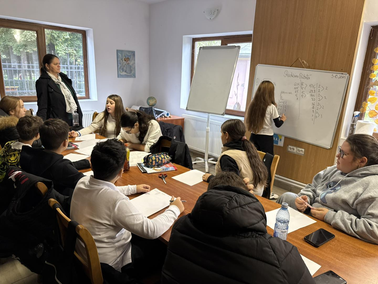 Matematică aprofundată pentru elevii de la Centrul de Zi „Sf. Spiridon”