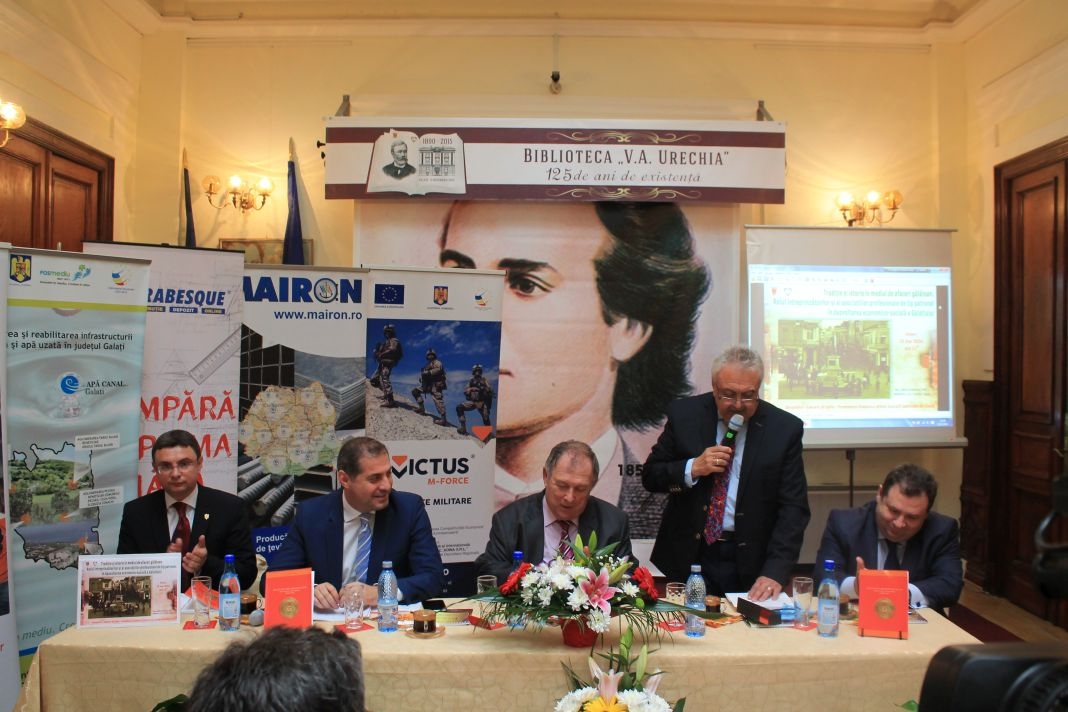 Sfinţire, lansare de carte şi prezentare de steag, de Ziua Întreprinzătorului