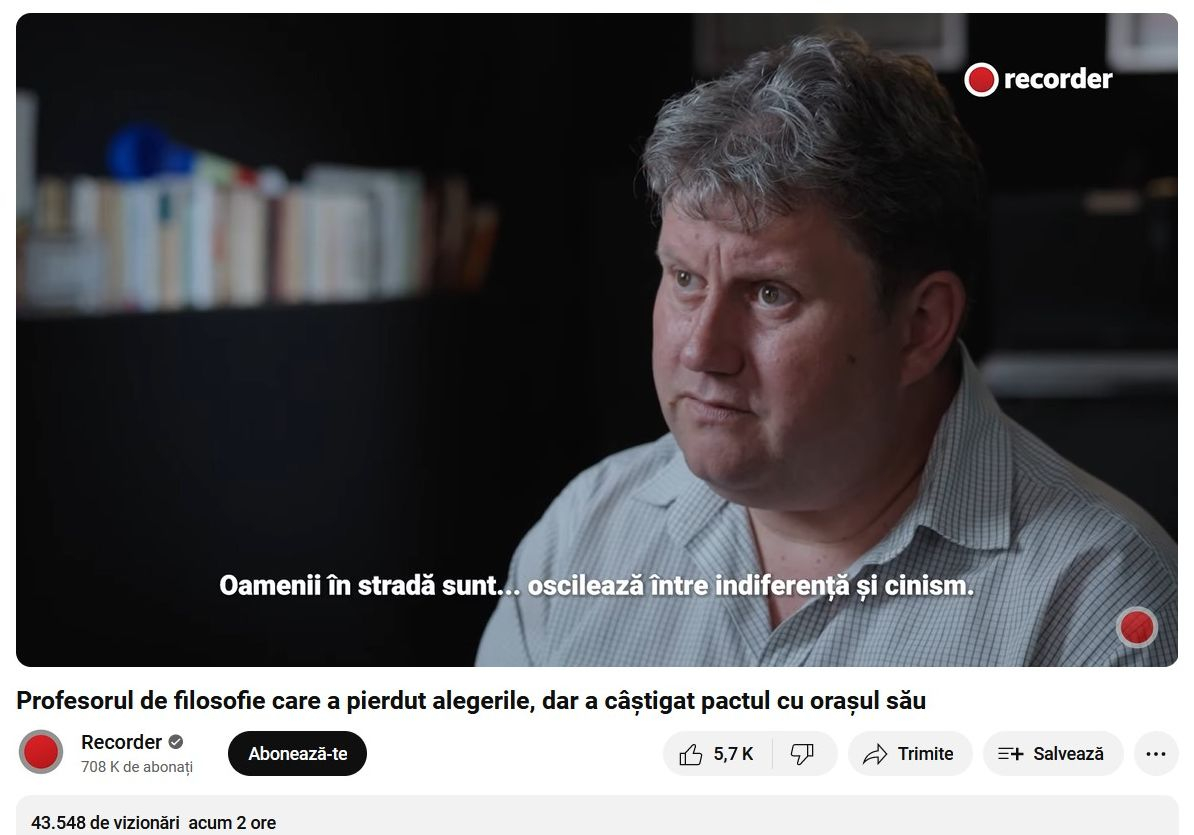 Doru Căstăian și PACT pentru Galați, în atenția Recorder (VIDEO)