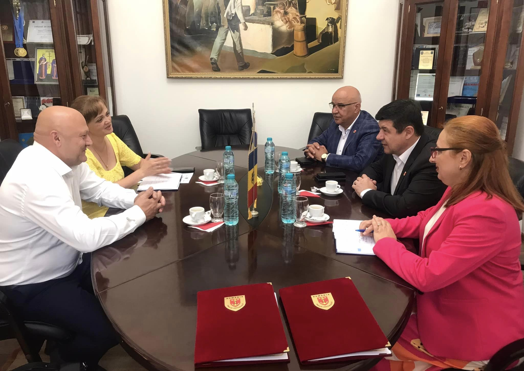 Parteneriat între CJ Galați și raionul moldovenesc Taraclia