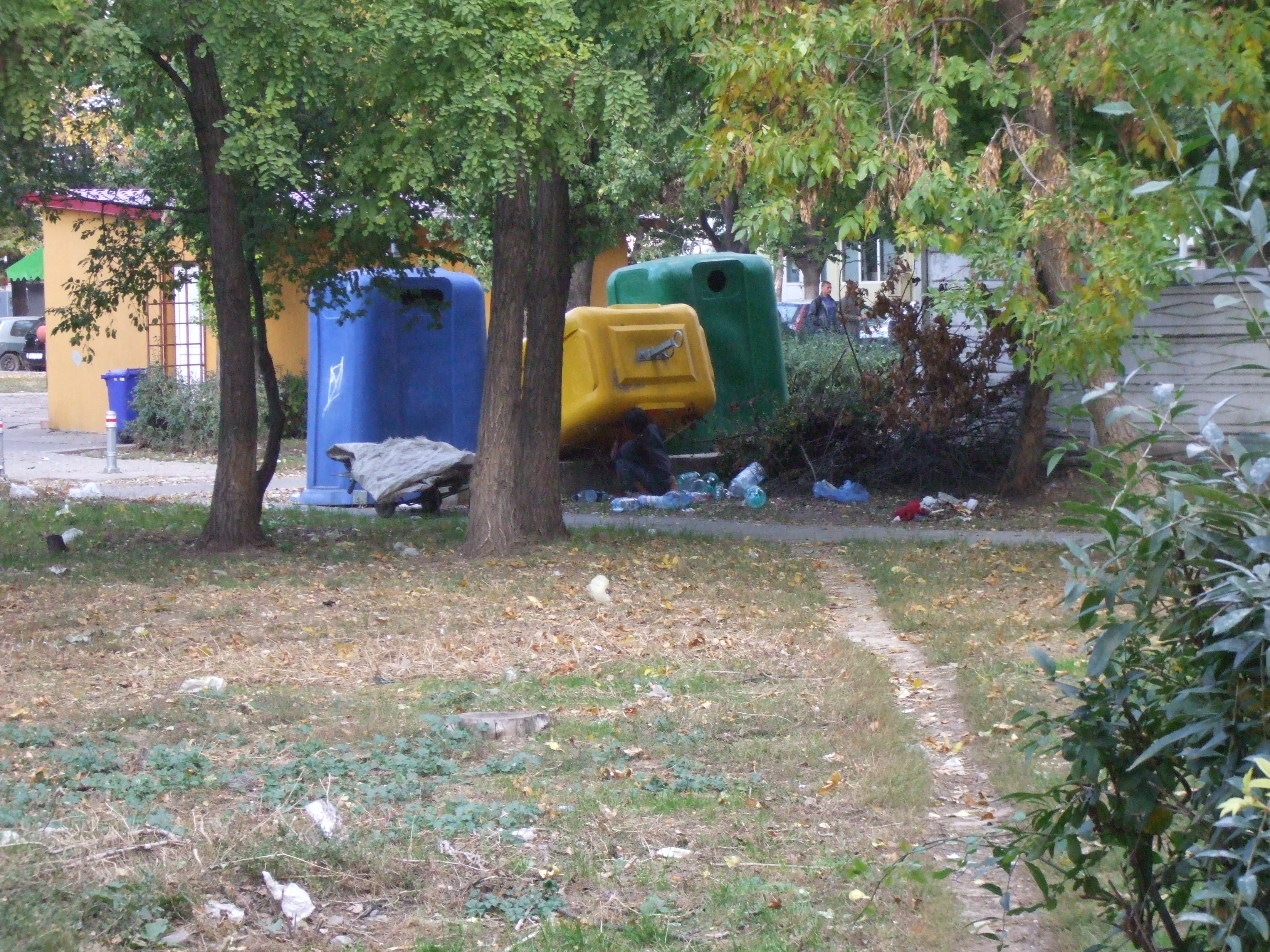 Bani aruncaţi degeaba pe pubele de colectare selectivă