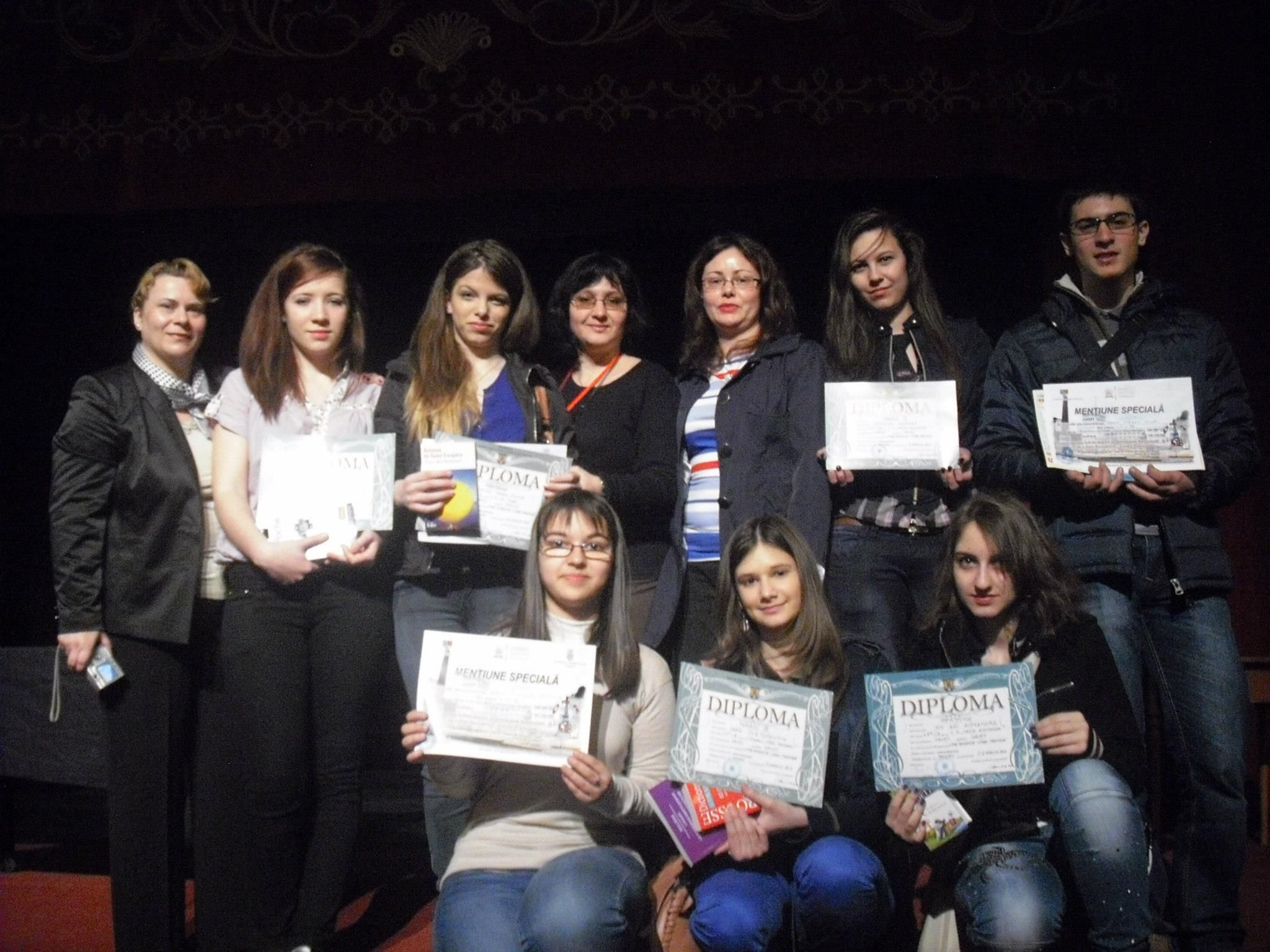 Toţi elevii gălăţeni s-au întors cu premii de la faza naţională a olimpiadei de franceză 