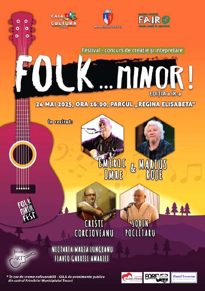 Festivalul „Folk… Minor”, la Tecuci