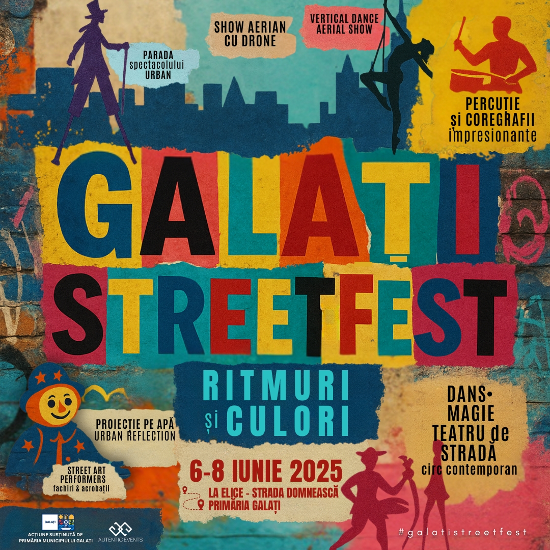 Distracţie de 1,5 milioane de lei la Galați StreetFest