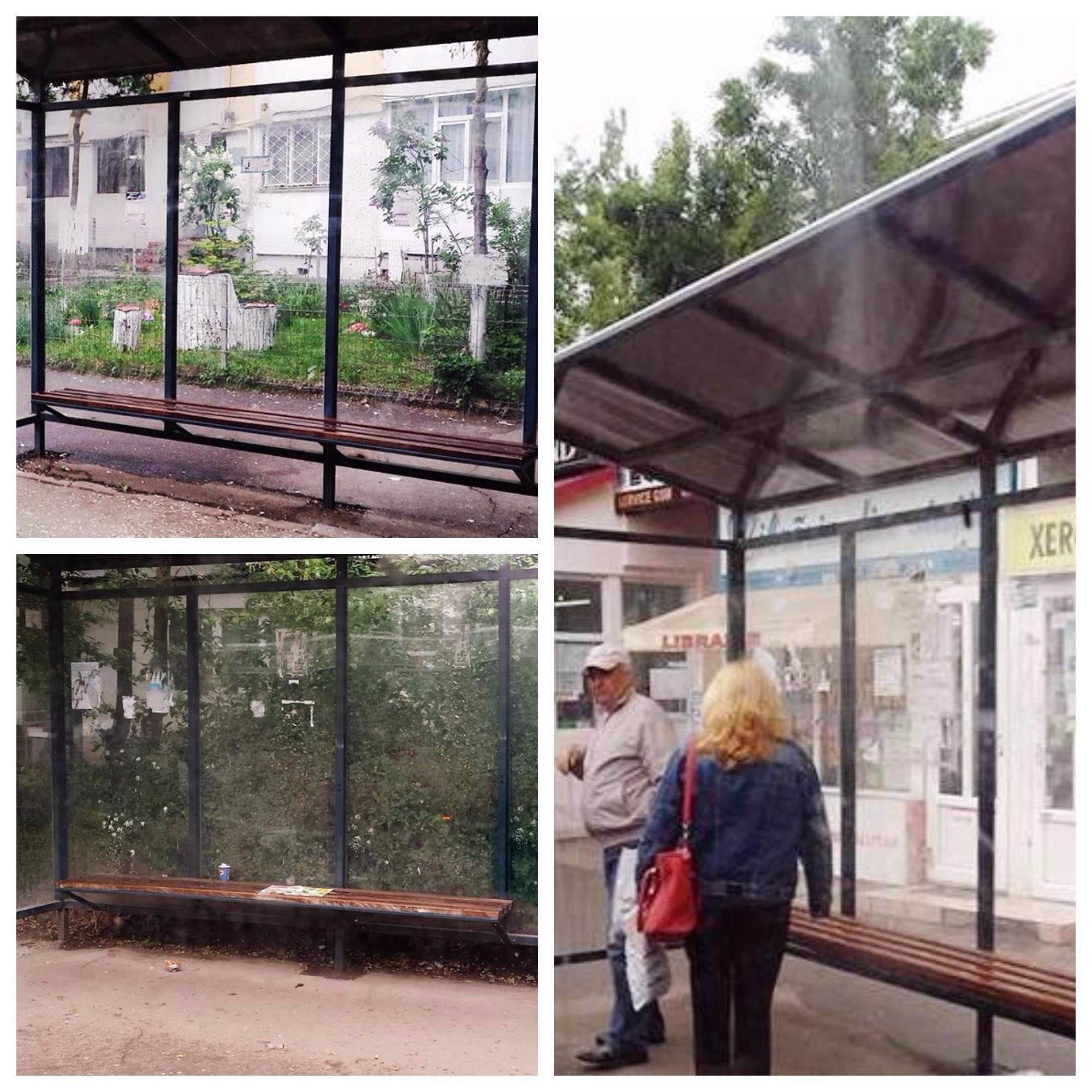 Staţii de autobuz mizerabile şi fără informaţii