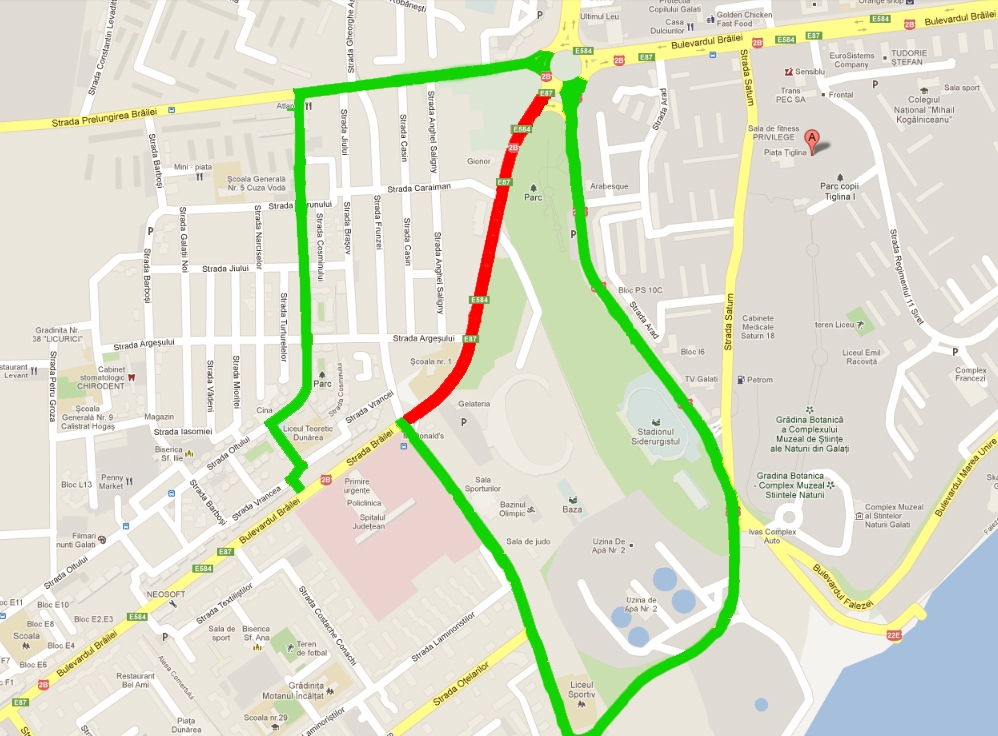 În sfârşit, o soluţie cu cap: trafic închis pe Brăilei, dar redeschis pe Stadionului! 