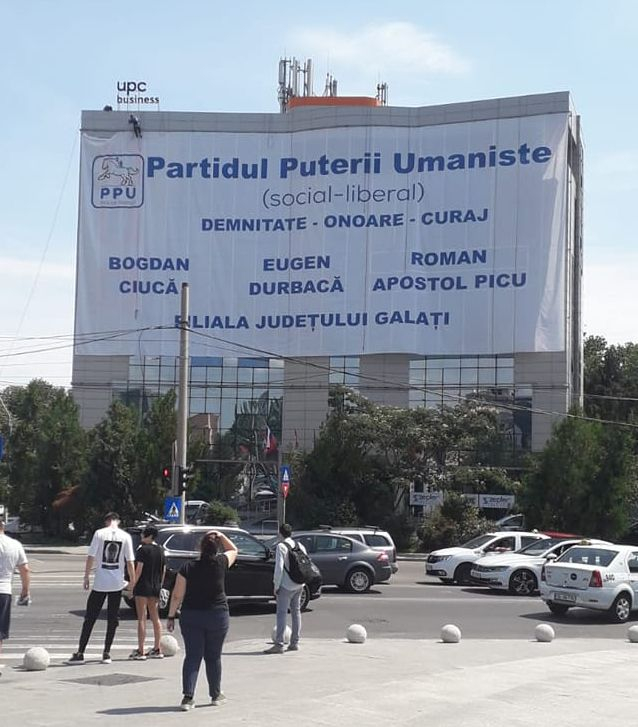 Picu Roman şi Bogdan Ciucă, pe un mesh al PPU