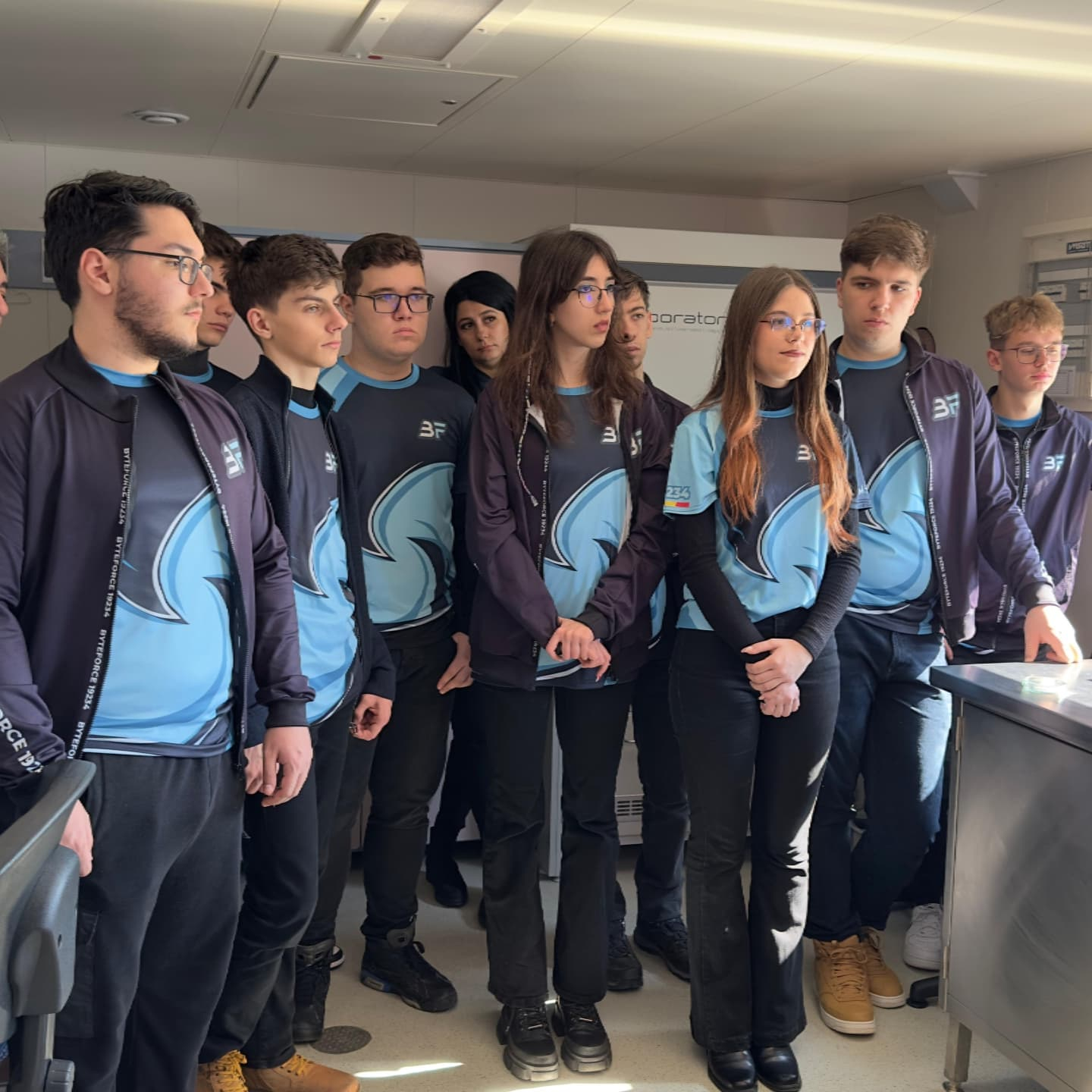 ByteForce, pe nava „Rexdan” a Facultății de Științe și Mediu