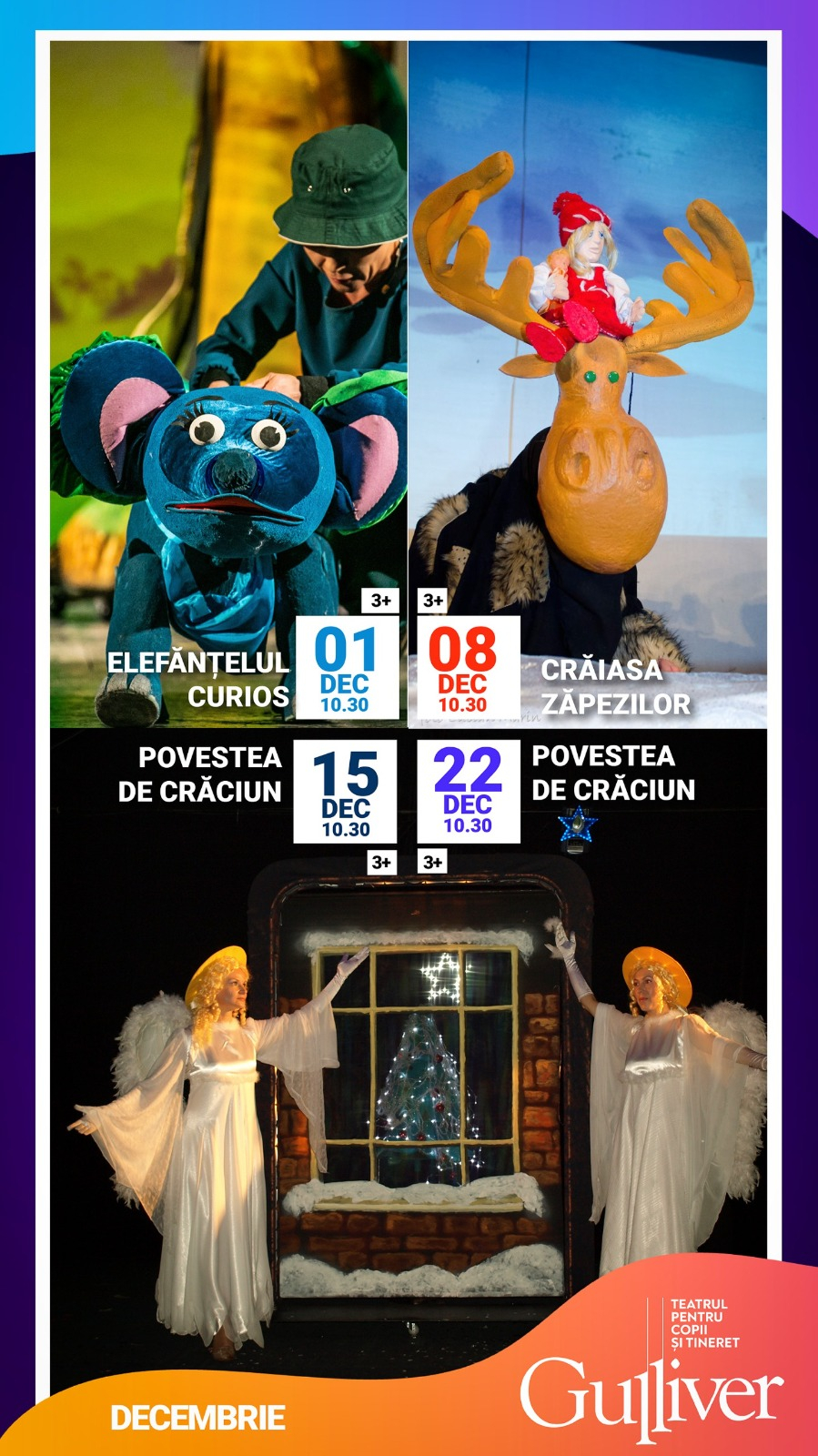 Povești magice la Teatrul „Gulliver”