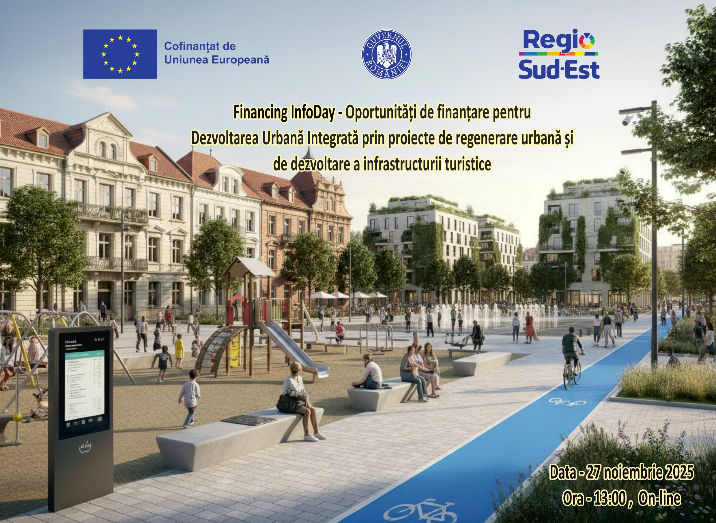 Apel de proiecte pentru regenerare urbană, turism și conservarea patrimoniului