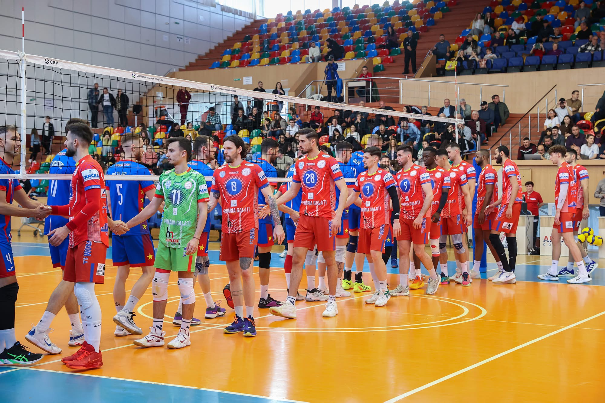 CSM Arcada conduce în seria cu Steaua