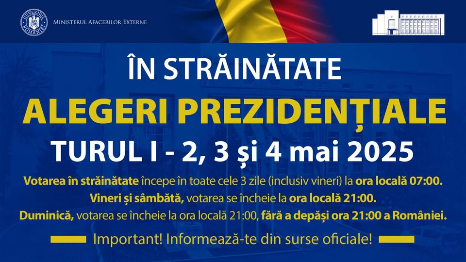 Românii din străinătate votează deja la alegerile prezidenţiale