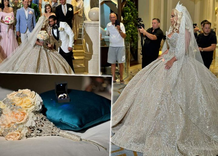 Sceptrul de regină al miresei Anda Adam