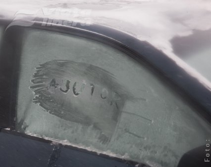 Sechestraţi în maşină