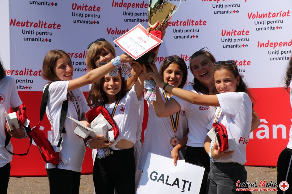 Şcoala ”Alexandru Moruzi” din Pechea, campioană la ”Sanitarii pricepuţi”