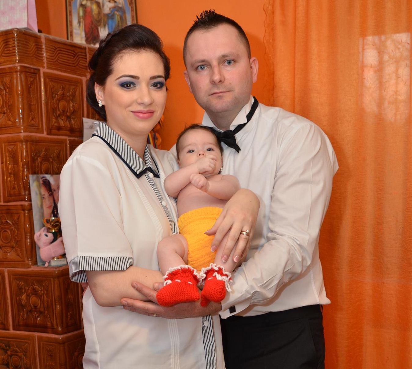 Povestea unei familii de jandarmi. Cristina, Florin şi SECRETUL unei căsnicii echilibrate (FOTO)