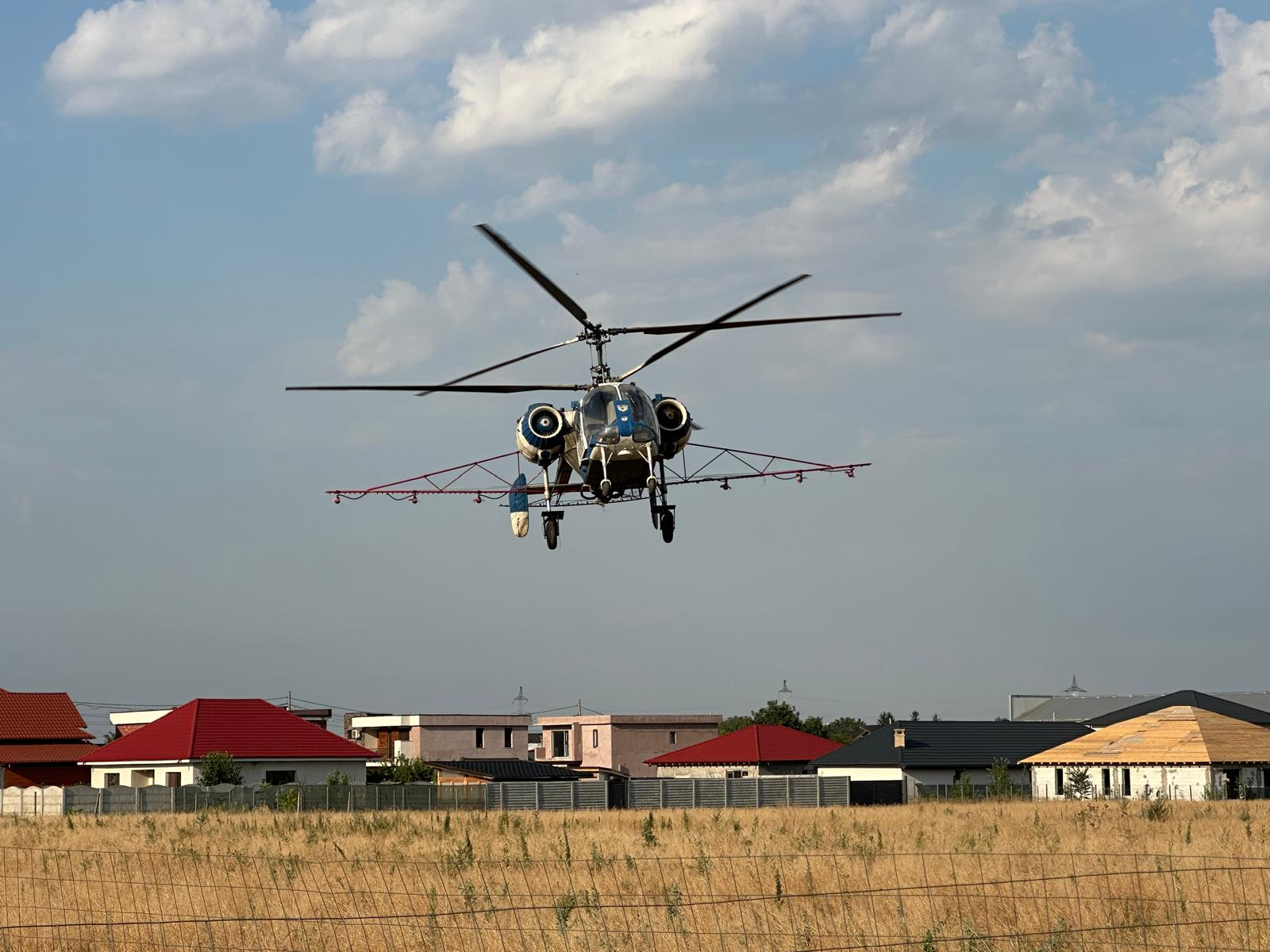 De miercuri, o nouă etapă de dezinsecție