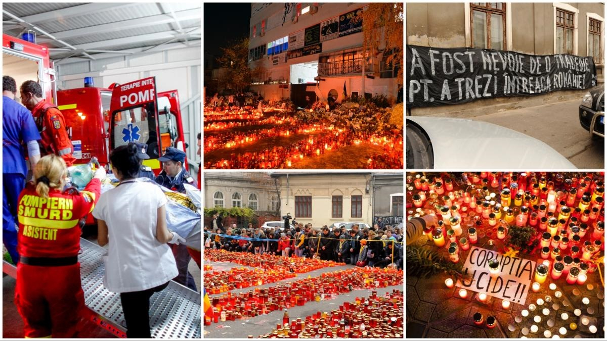 Marș în București pentru victimele de la „Colectiv”