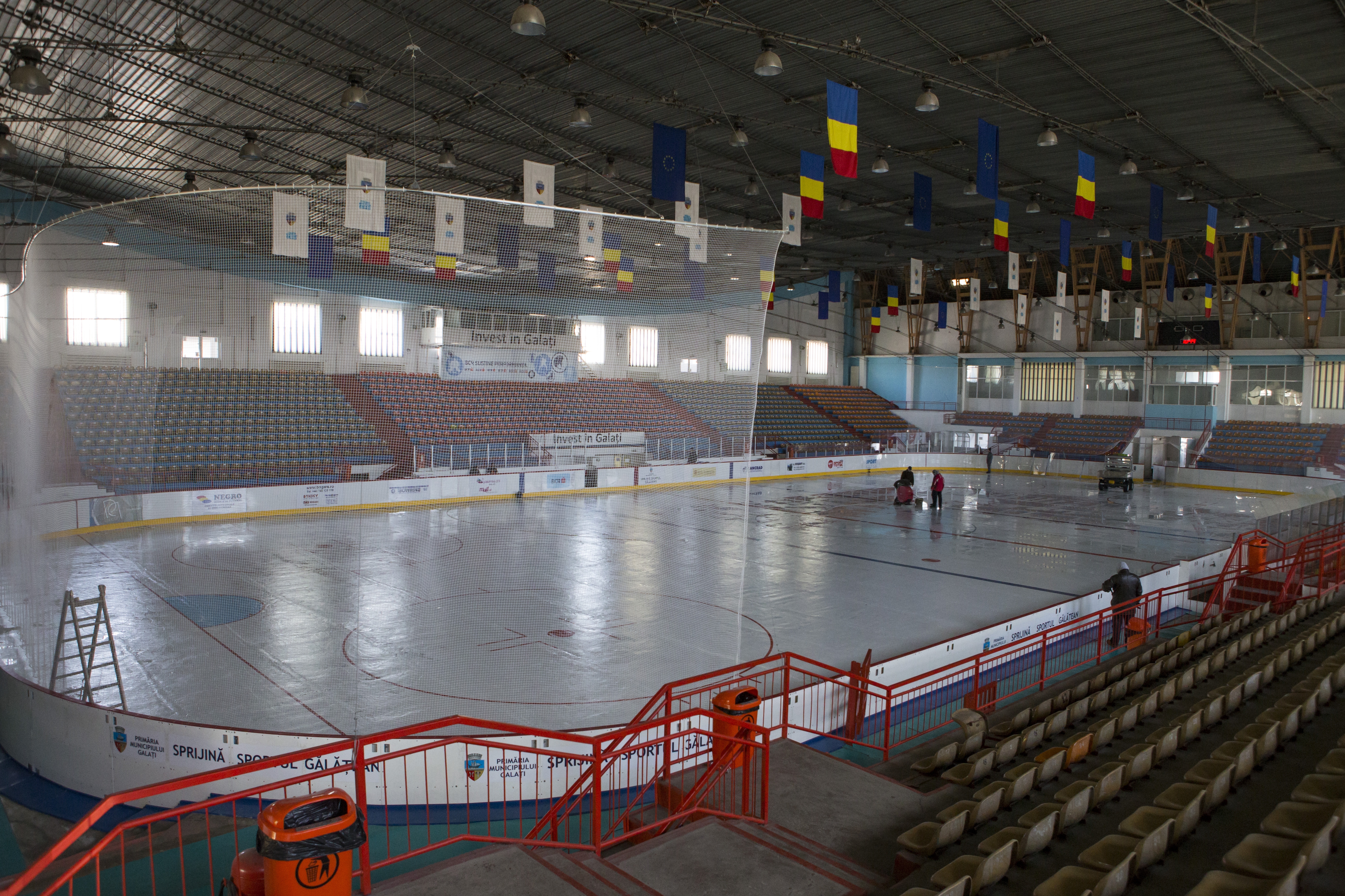 Simona Halep la Galaţi/ CAPACITATEA PATINOARULUI va fi EXTINSĂ cu 480 de locuri