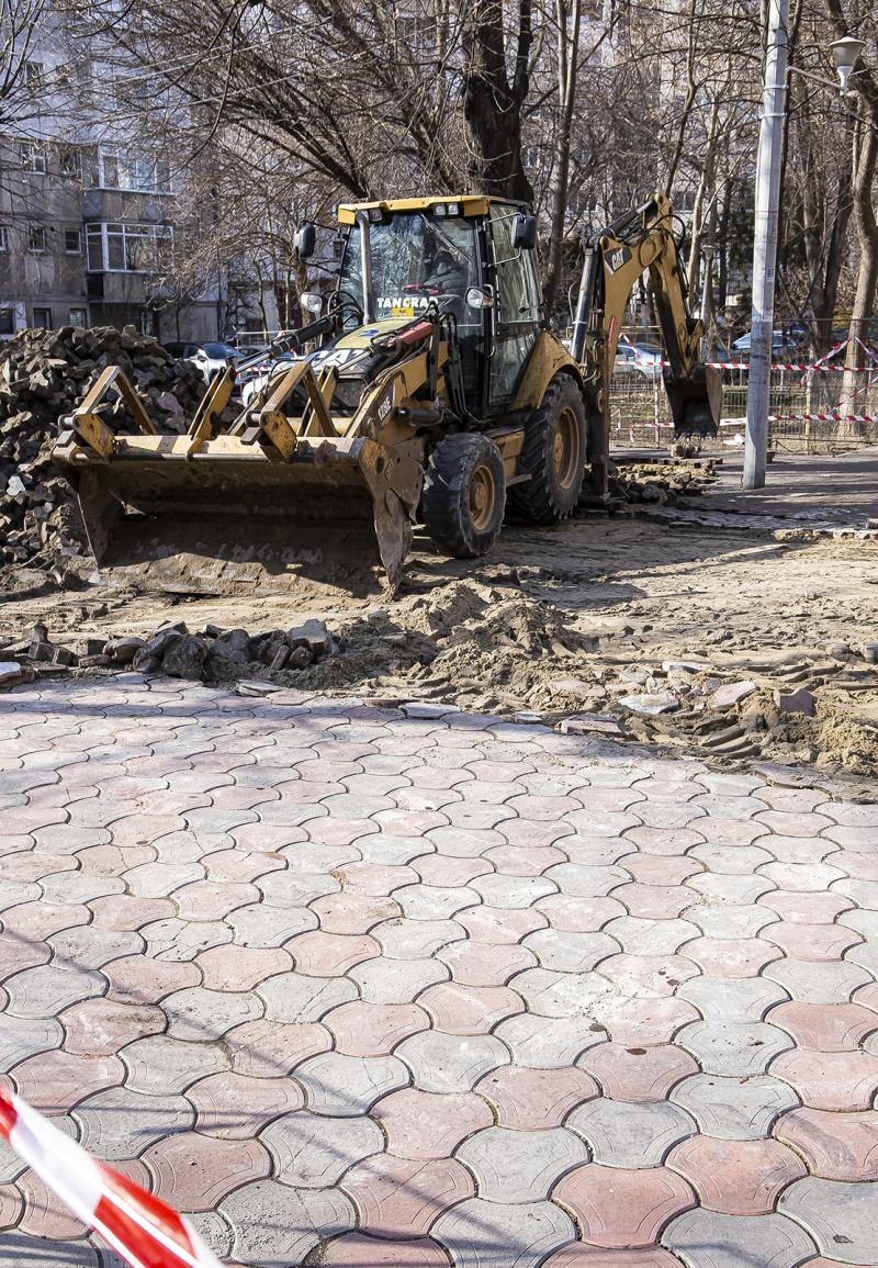 Aleea de la P-uri, modernizată până în aprilie anul viitor