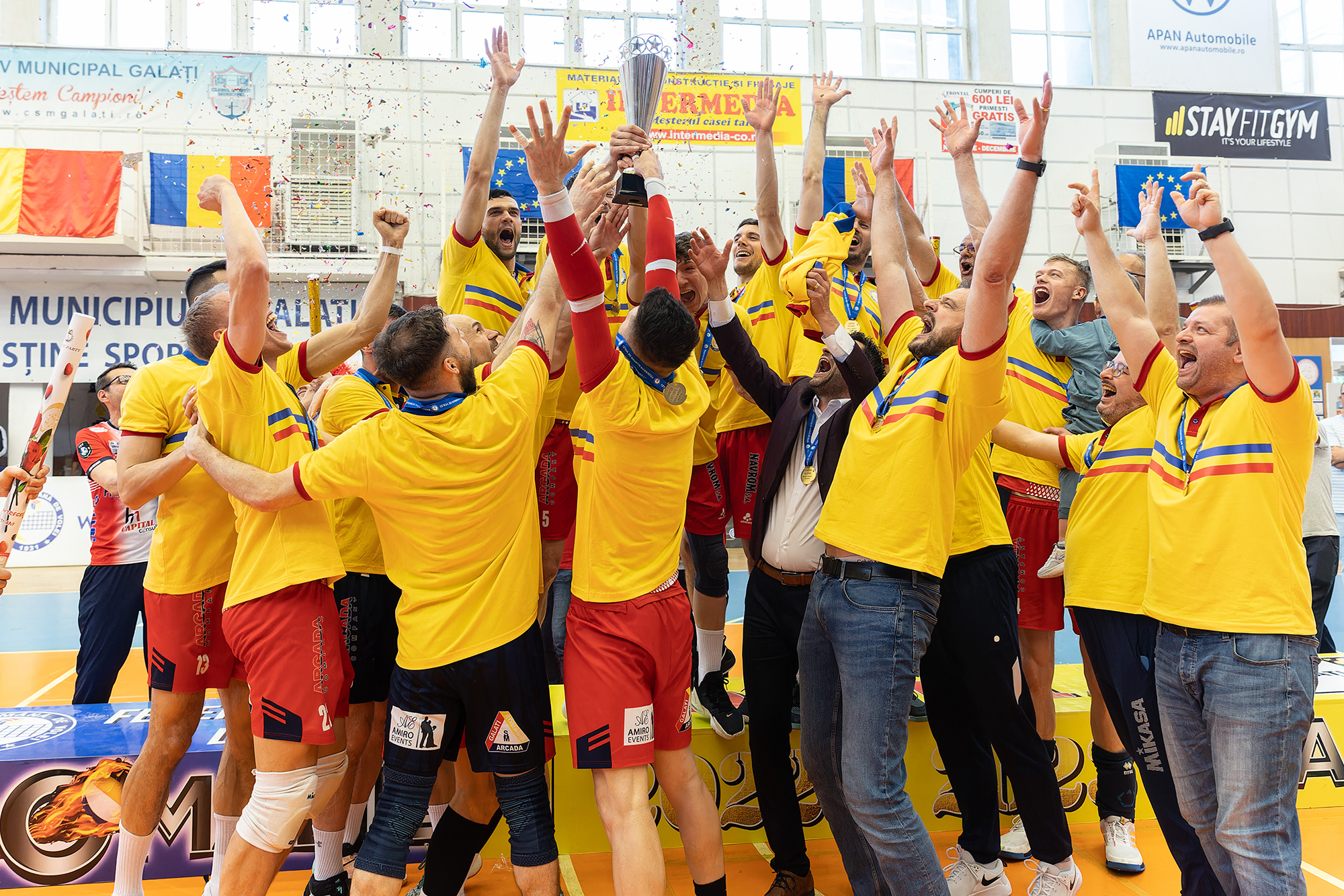 Al cincilea titlu naţional cucerit de CSM Arcada