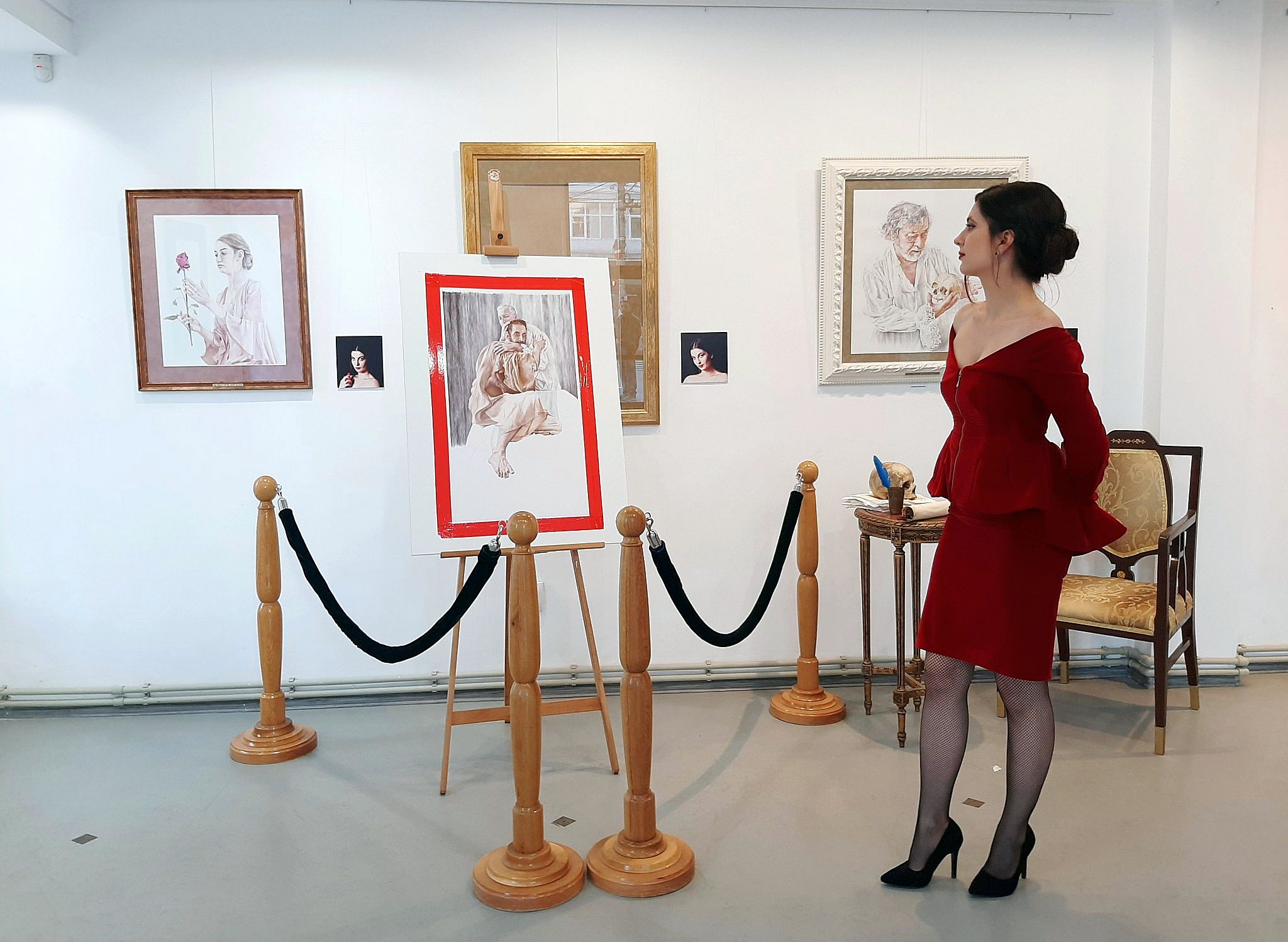 Ana-Maria Cocoş şi o tehnică unică de a face grafică (FOTO)