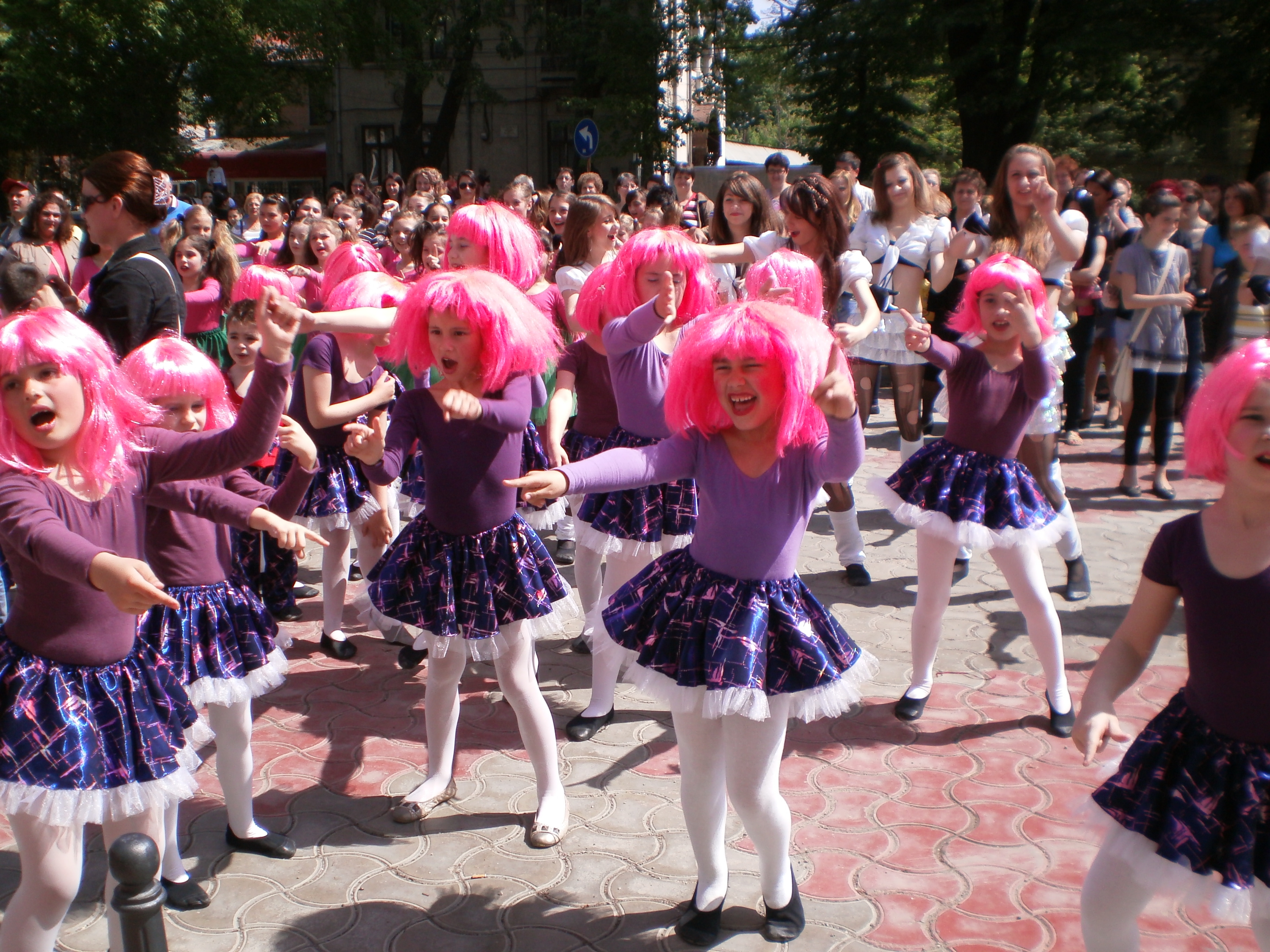 Maraton de dans în aer liber