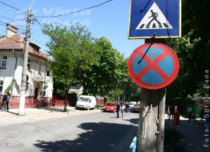 Roller lovit pe zebră la liceul CFR