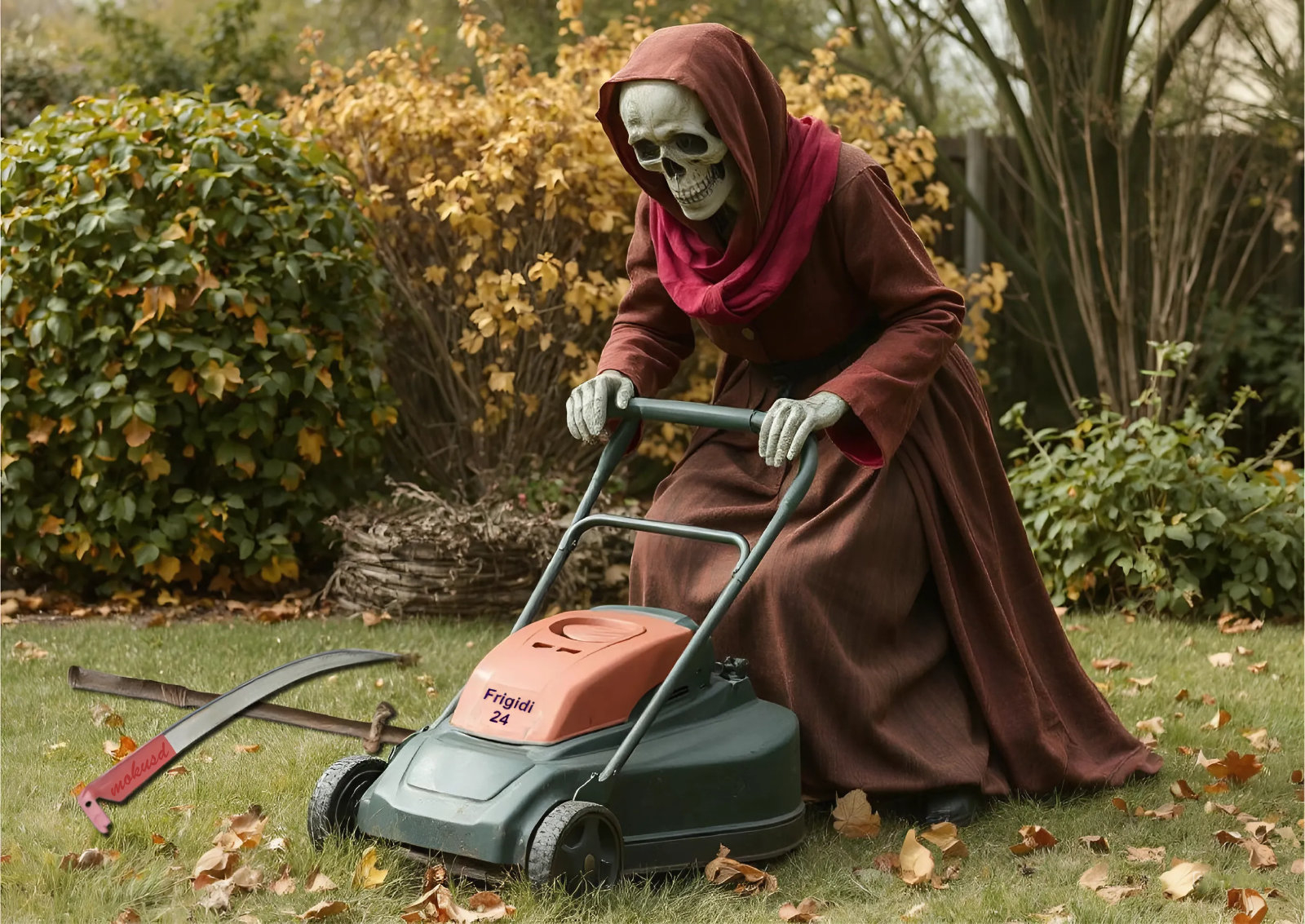 Toamna cu motocoasa este bipolară