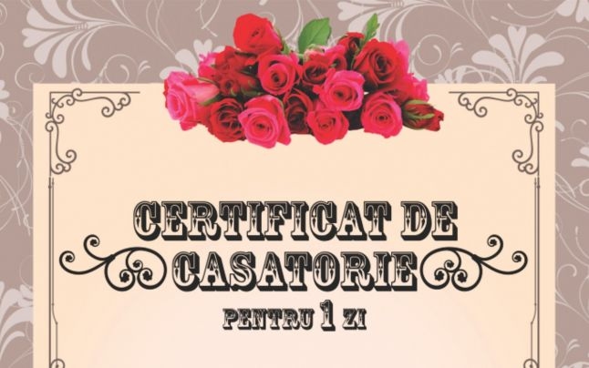 Oferta primarului de DRAGOBETE: Poftiţi de vă căsătoriţi... pentru o zi!