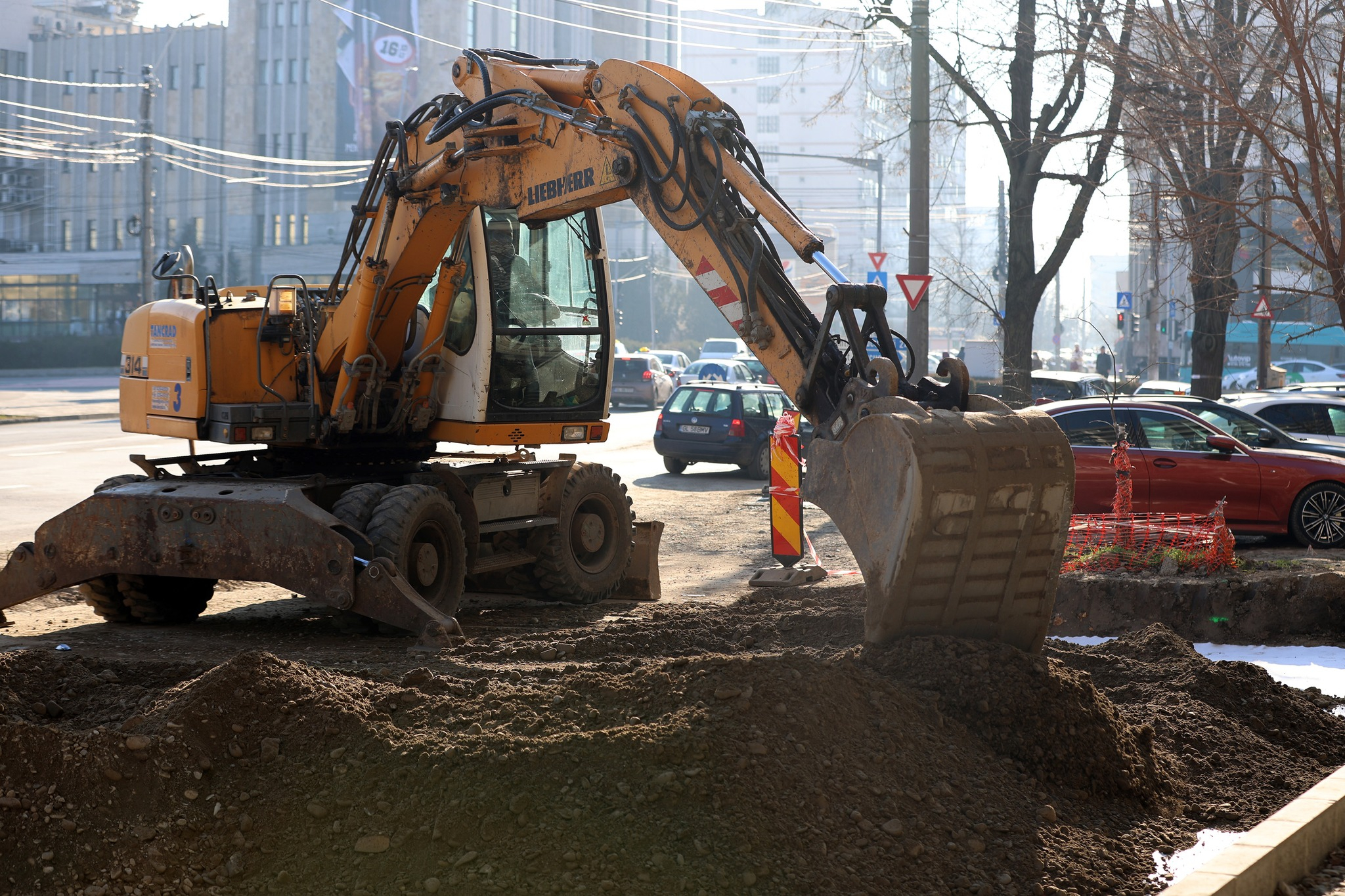 Restricţii de trafic prelungite pe bulevardul Coşbuc