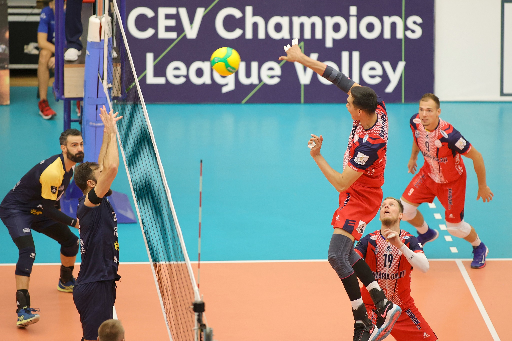 Dispute aprige pentru CSM Arcada, încă din faza grupelor Champions League