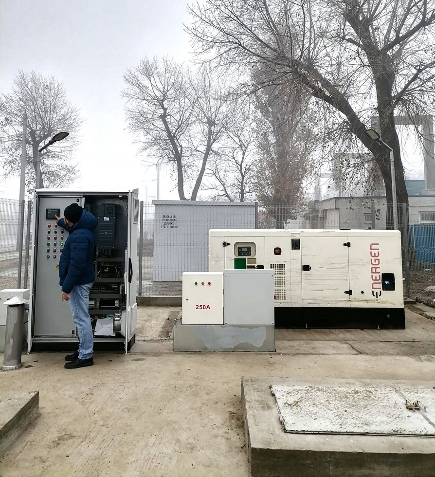 O nouă stație de pompare a apei