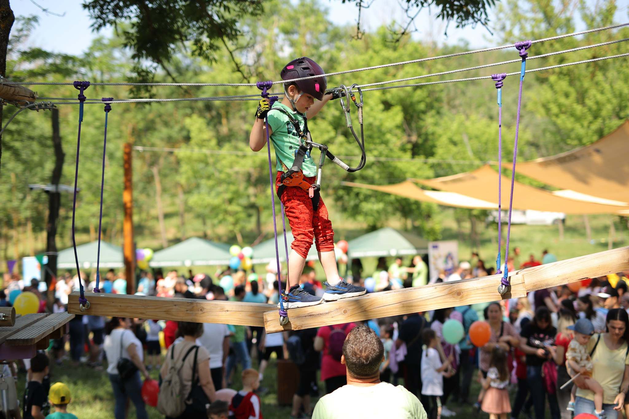 S-a redeschis Parcul de Aventură de la Gârboavele