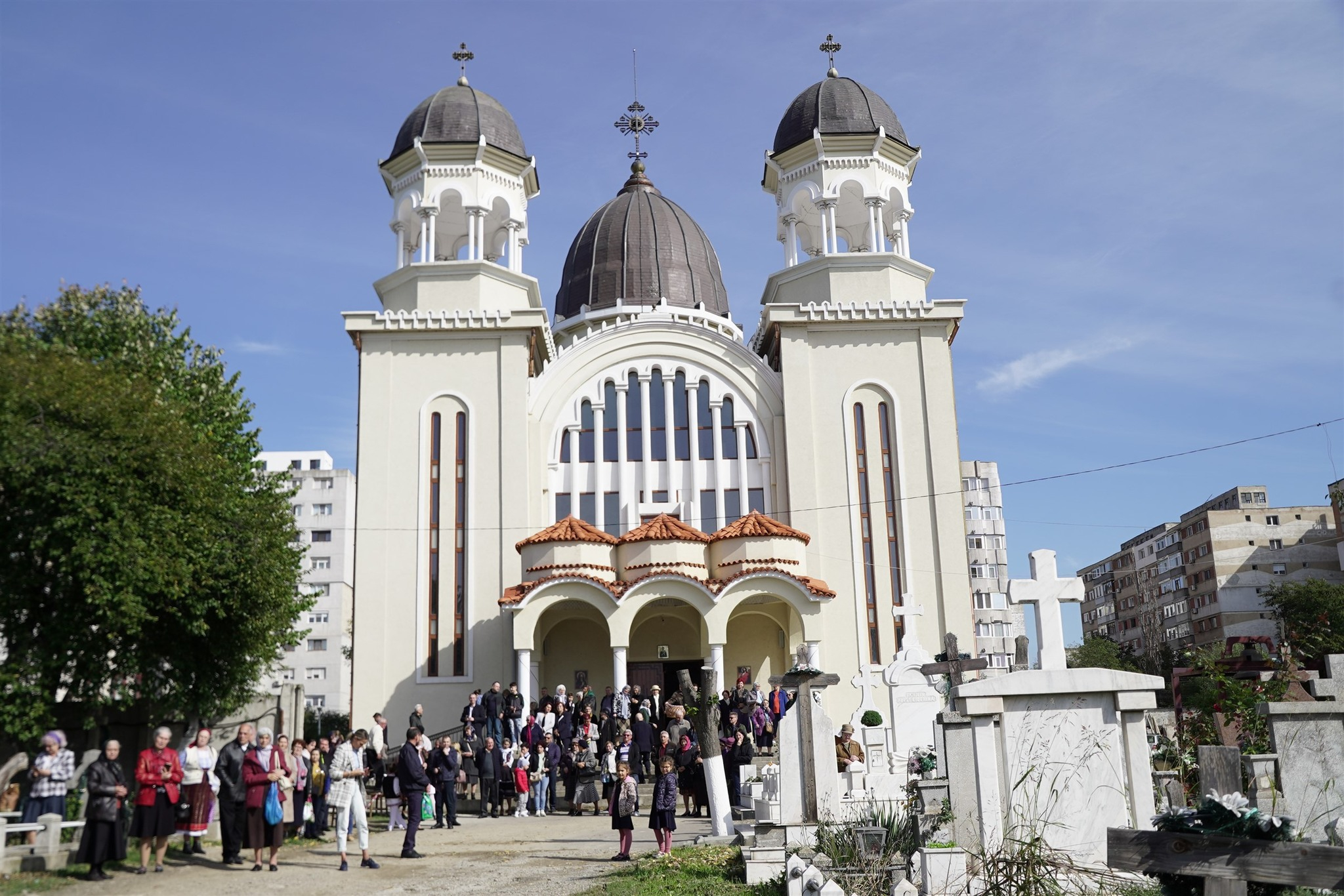 Hram la Biserica ”Sf.Cuvioasă Parascheva” din Galați
