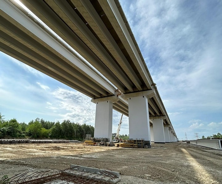 Drumul expres Brăila - Galați, la aproape 85 la sută