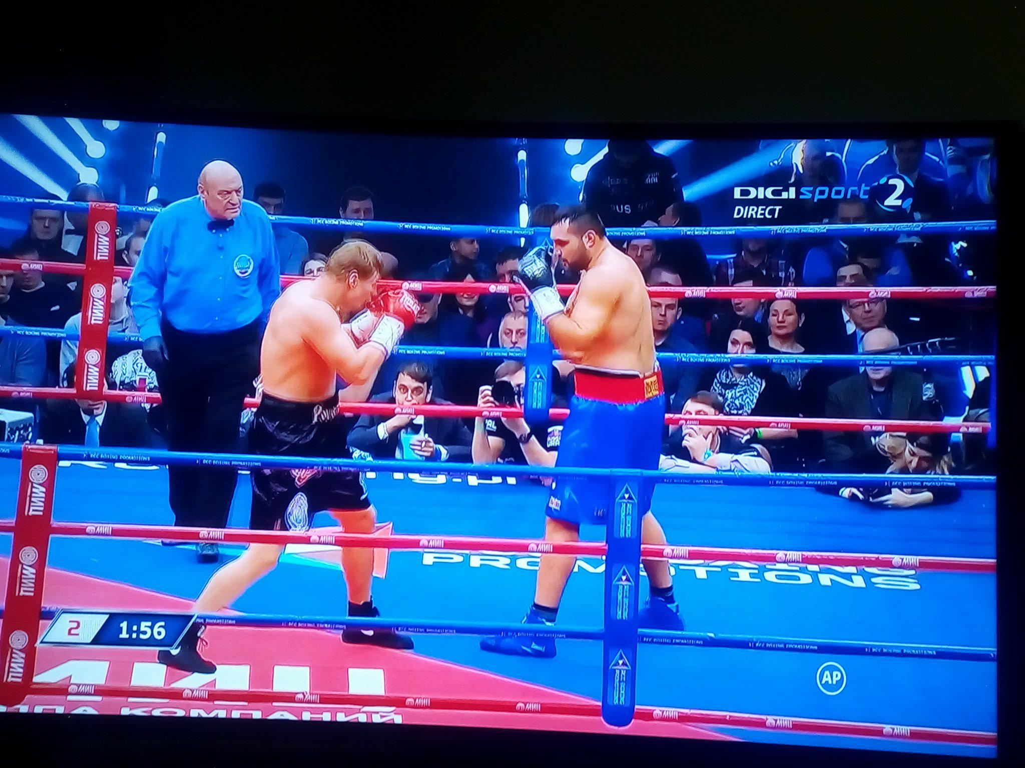 Ciocan a fost oprit în drumul spre titlul mondial WBO